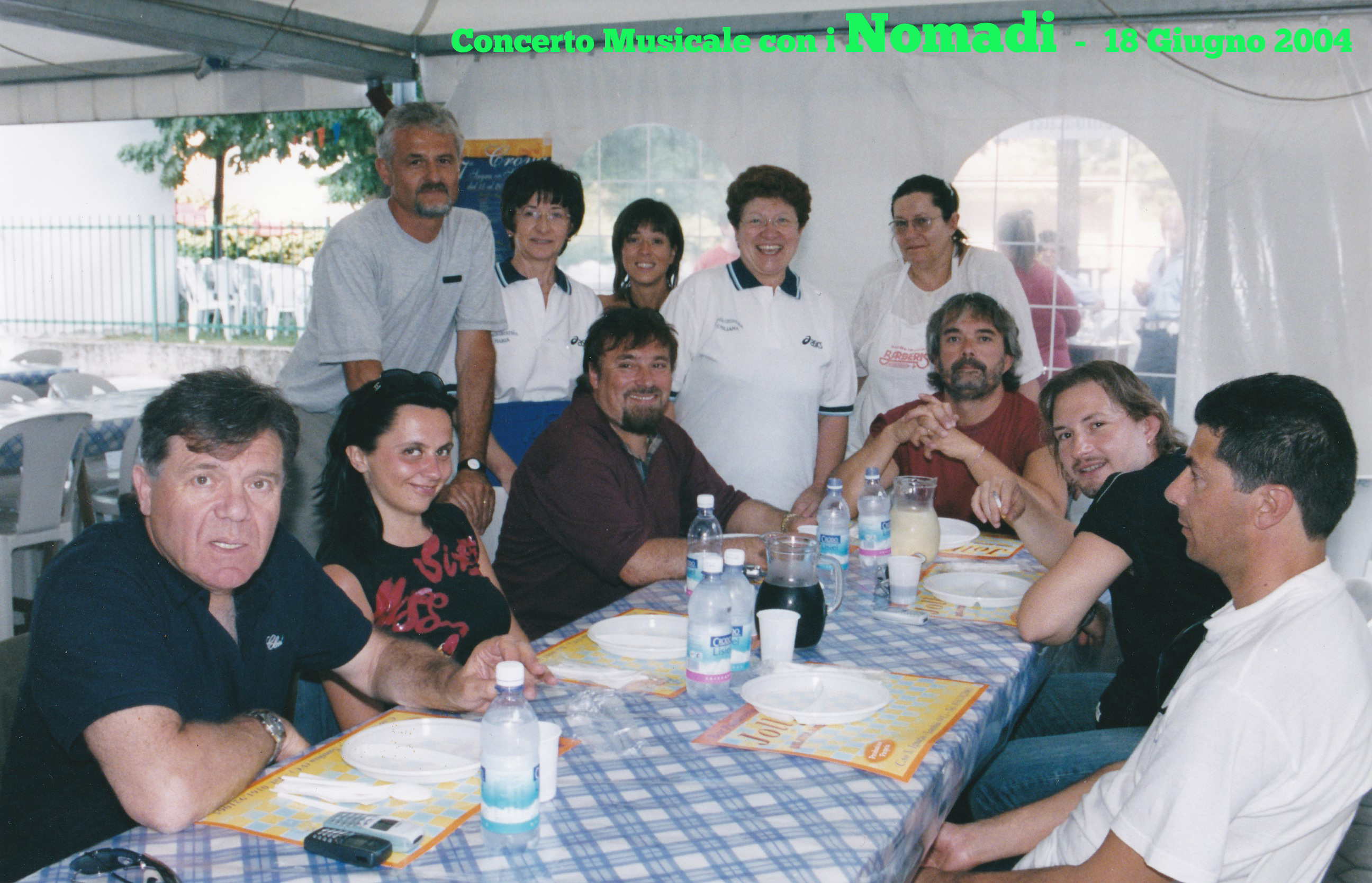 Concerto dei Nomadi a Crova